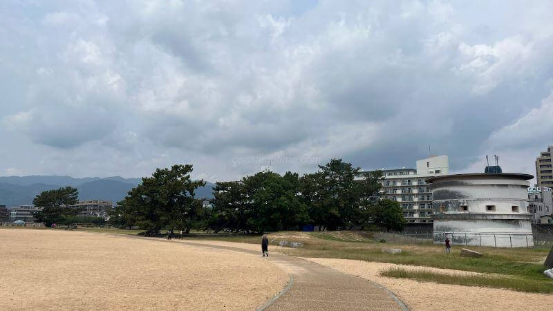 御前浜公園　旧西宮砲台跡