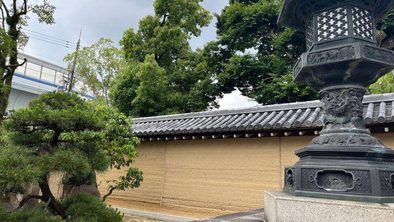 西宮神社　大練塀