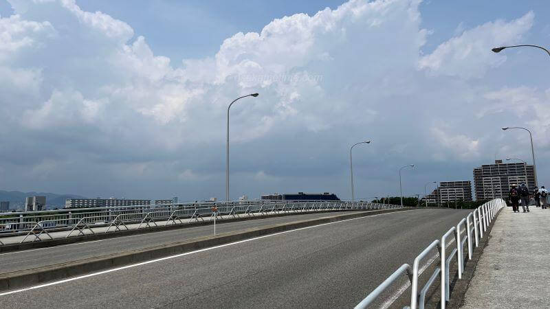 甲子園浜海浜公園　対岸へ