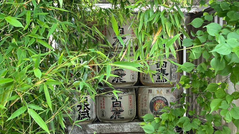 住吉神社　酒樽