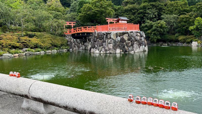 お清め橋より弁天さん