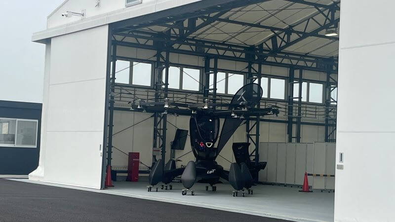 機体展示