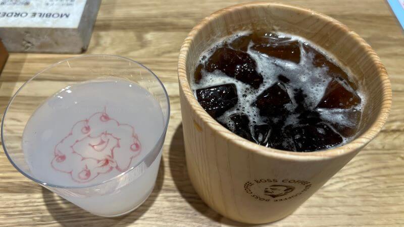 SUNRORY 1 ドリンクを上から