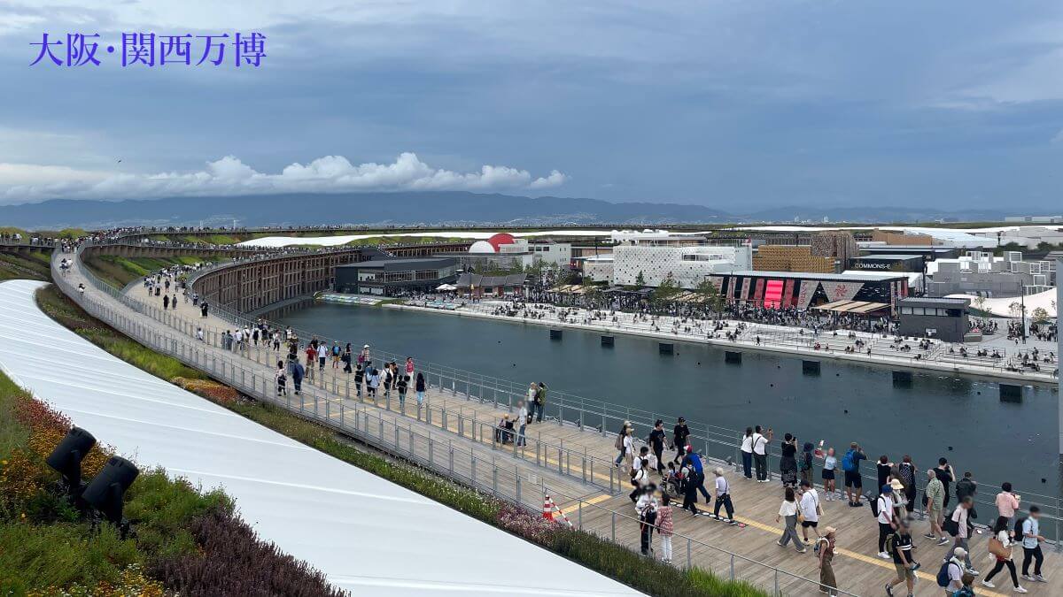 TOP(2度目の大屋根リング一周)