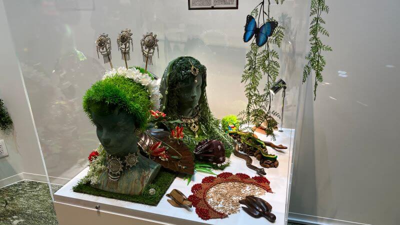 スリナムの展示 