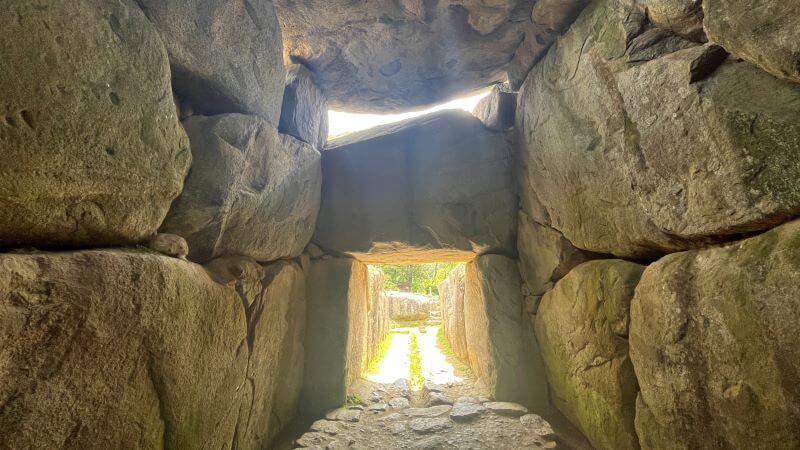 中→外を見たところ