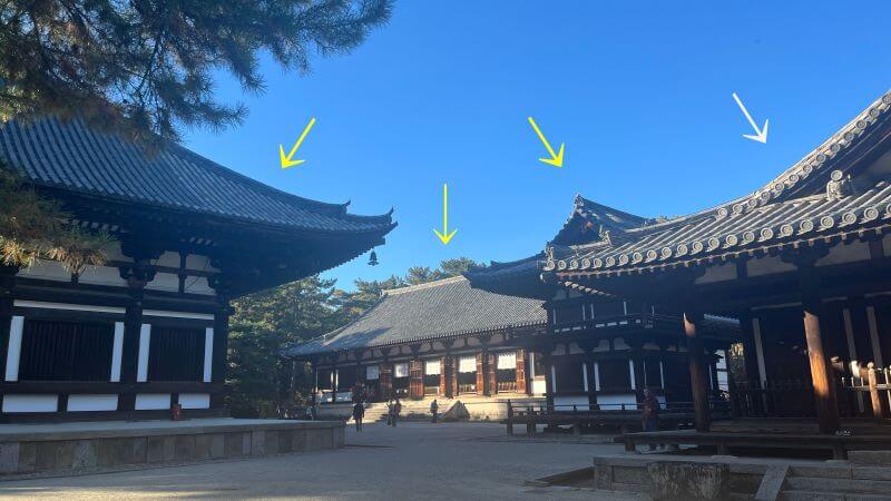 国宝3つと重文1つ