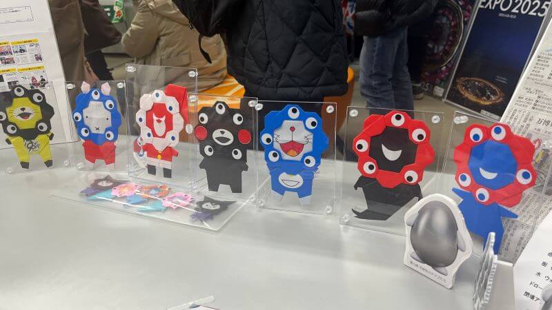 折り紙ミャクミャク 