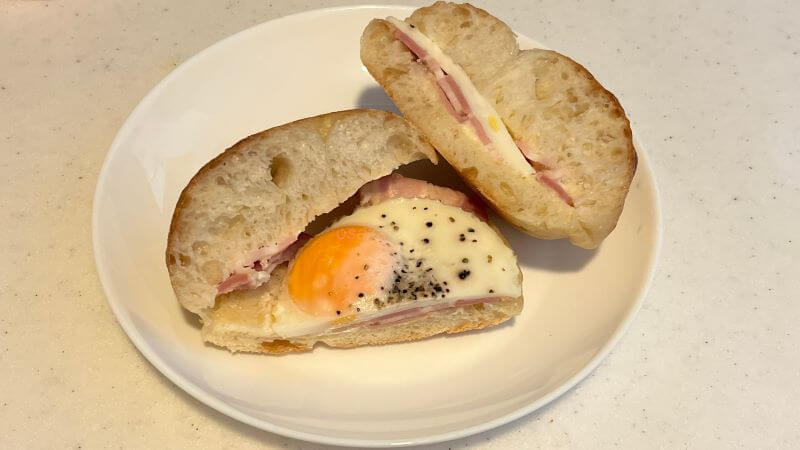 ベーコンエッグ