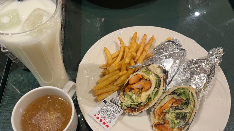 ナンロールサンド