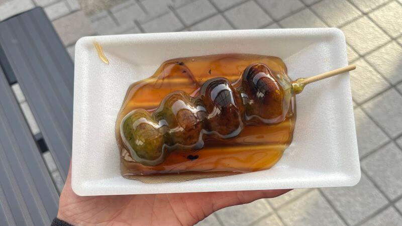 みたらしだんご(よもぎ) 