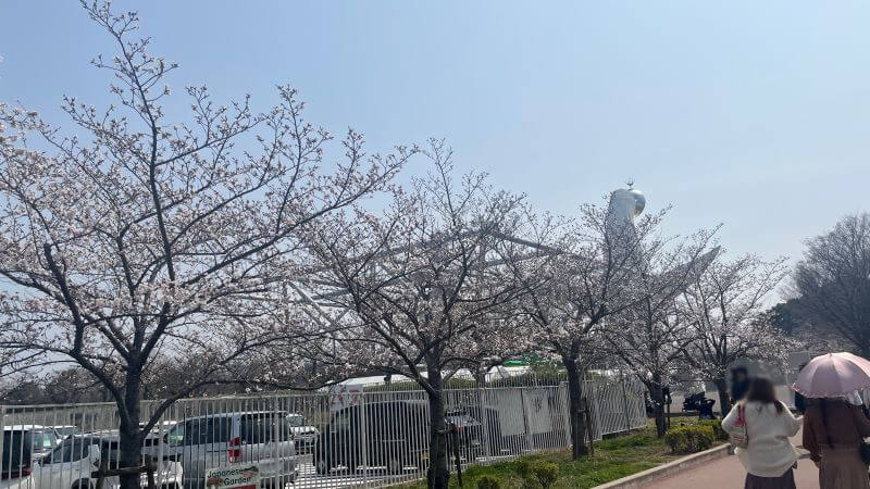 日本庭園前ゲート