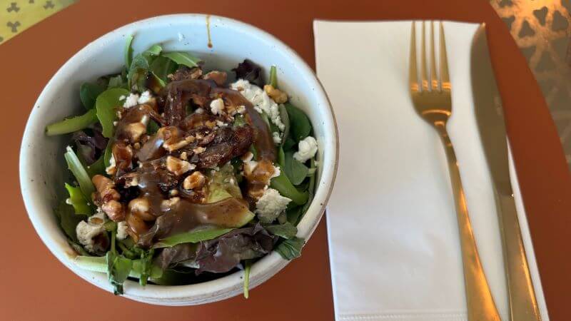 サラダ(会場にて)