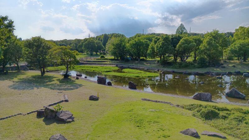 砂の広場休憩所より